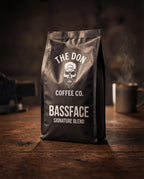 BASSFACE espresso blend 250g bag — dark roast coffee UK
