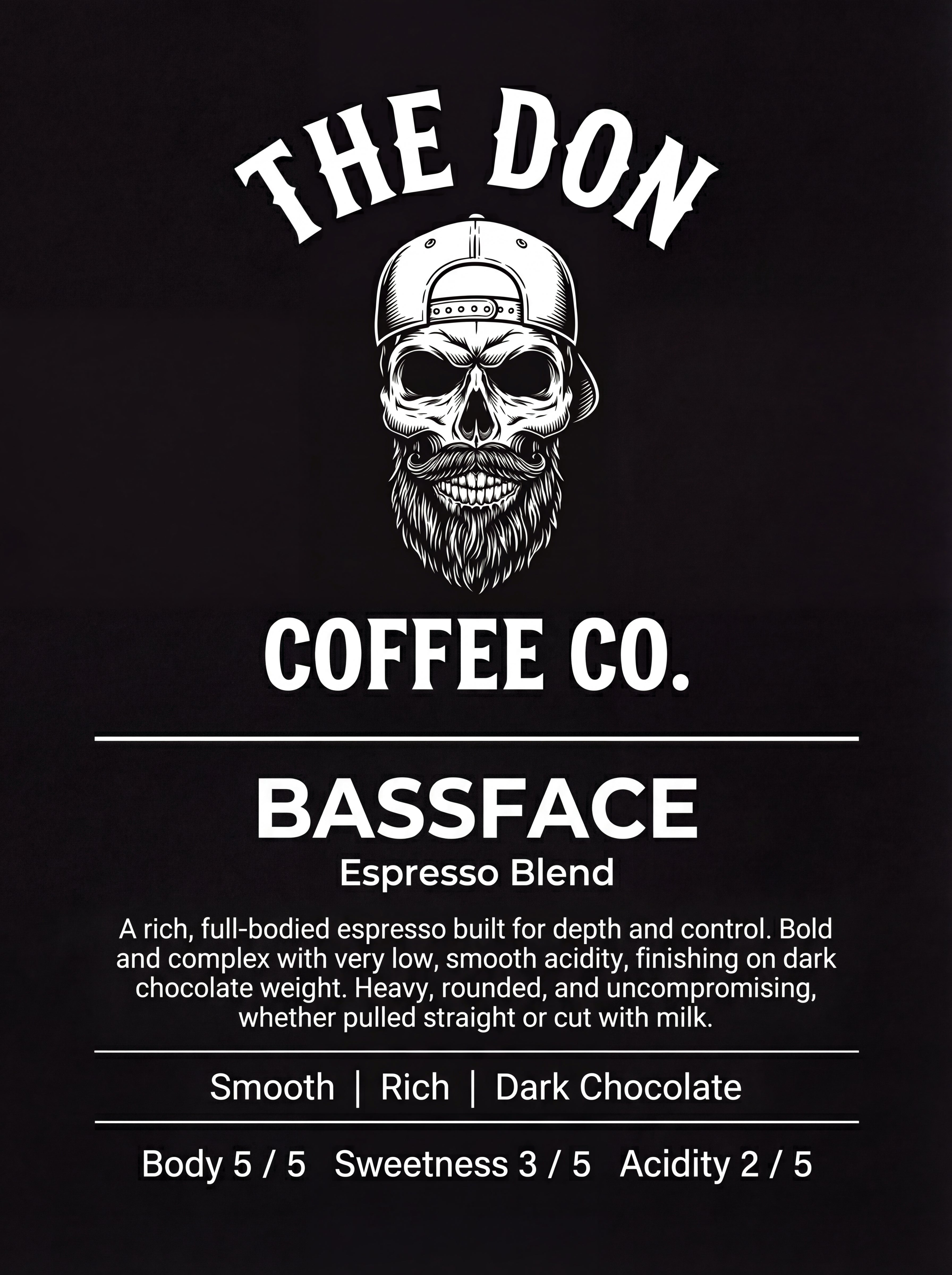 BASSFACE – Espresso Blend